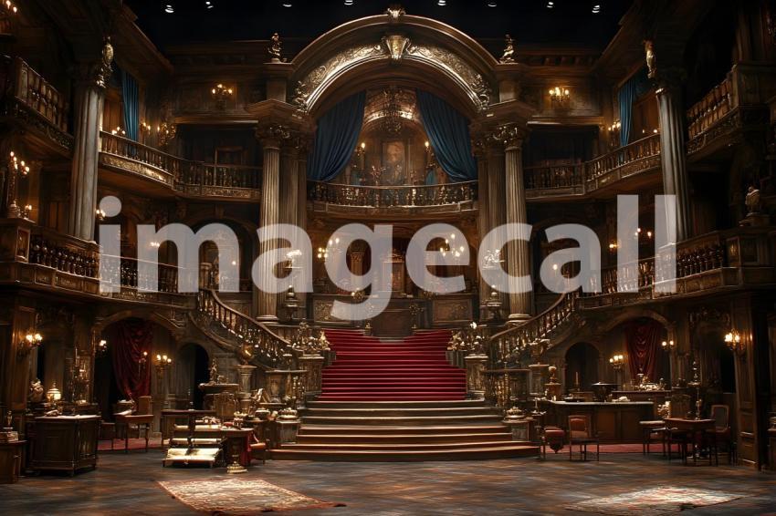 033 shakespearean stage 65 backdrops bd25567