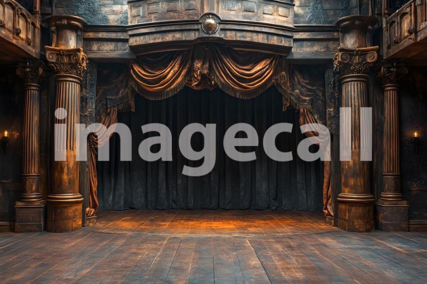 025 shakespearean stage 65 backdrops bd25567