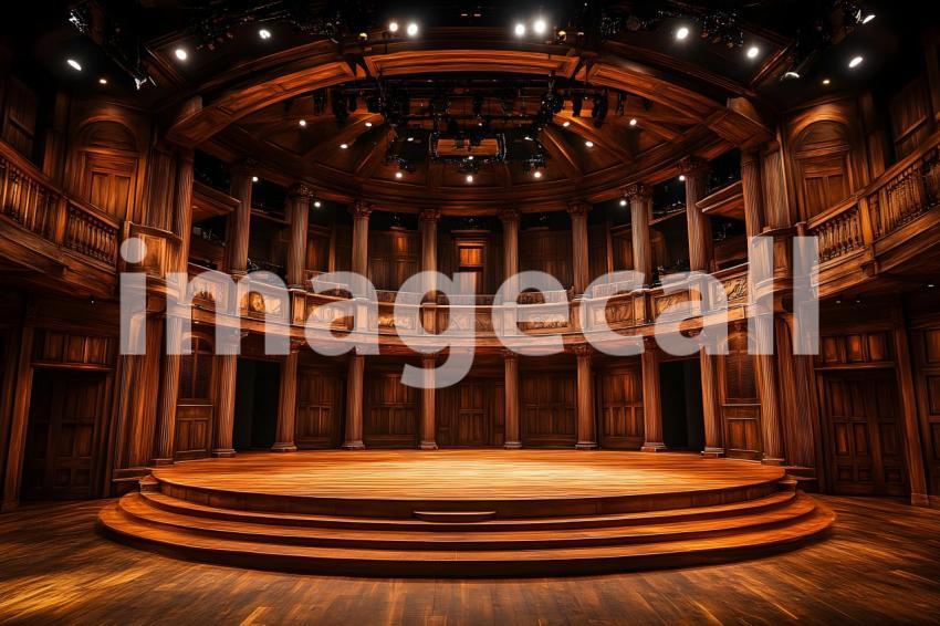 040 shakespearean stage 65 backdrops bd25567