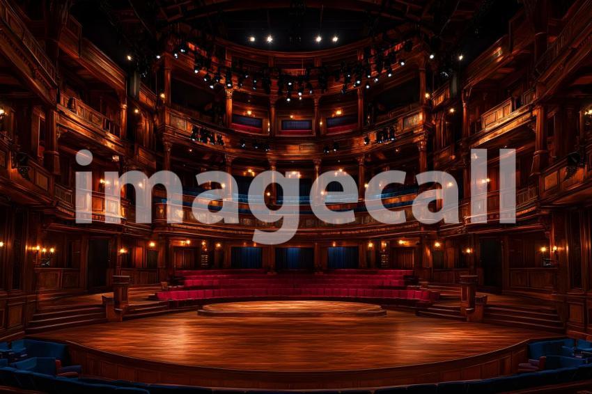 041 shakespearean stage 65 backdrops bd25567