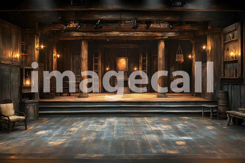 042 shakespearean stage 65 backdrops bd25567
