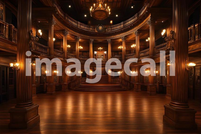 045 shakespearean stage 65 backdrops bd25567