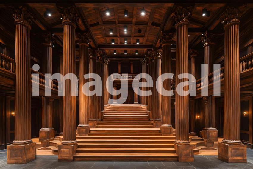 047 shakespearean stage 65 backdrops bd25567