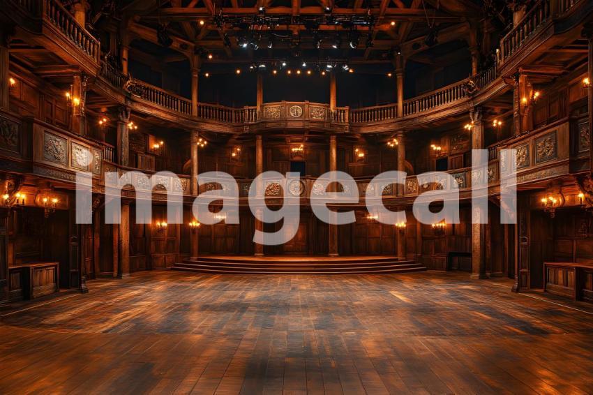 026 shakespearean stage 65 backdrops bd25567