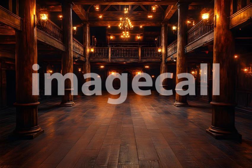 051 shakespearean stage 65 backdrops bd25567
