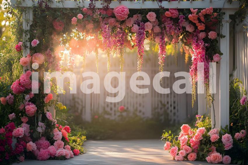 007 romantic garden dreams 45 backdrops bd25552