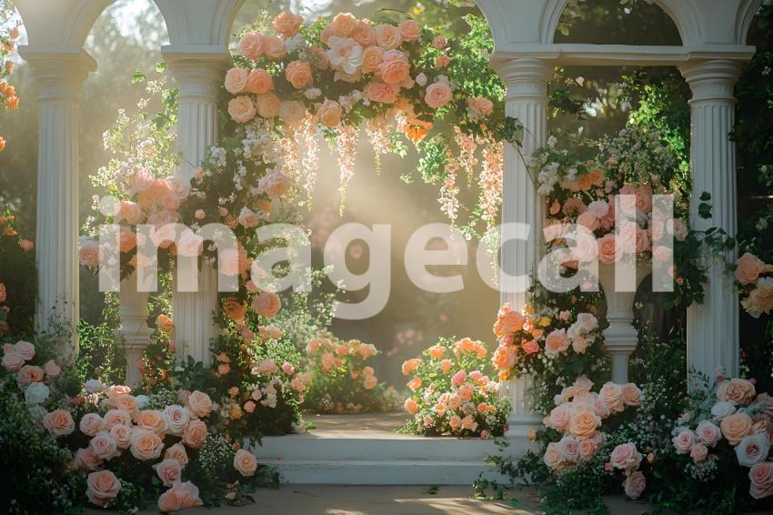 014 romantic garden dreams 45 backdrops bd25552
