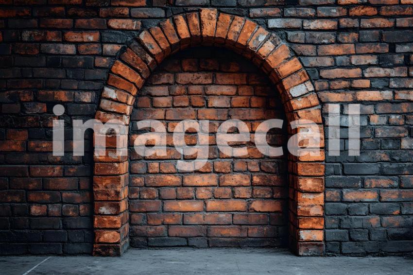 002 brick archway 40 backdrops bd25420