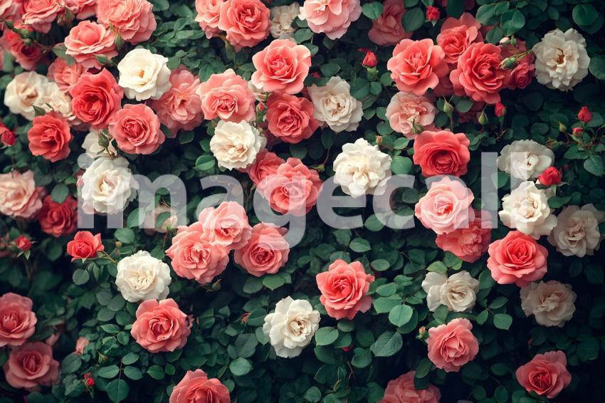 013 romantic rose garden 35 backdrops bd25553