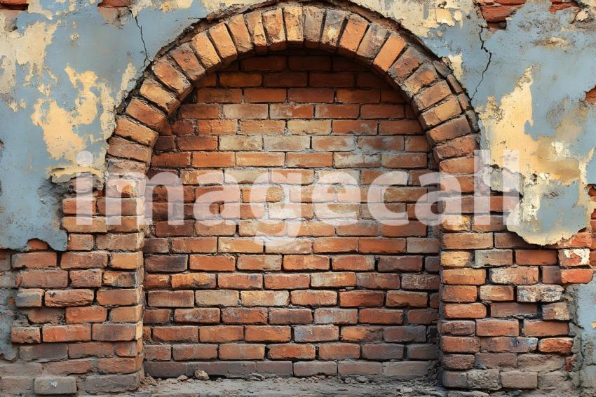 008 brick archway 40 backdrops bd25420