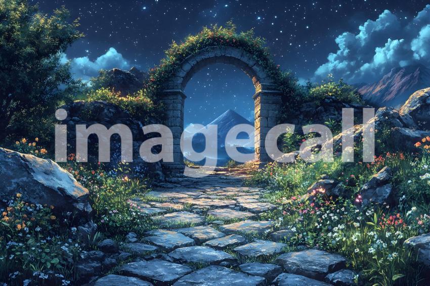 144 ancient egyptian night 150 backdrops b25032