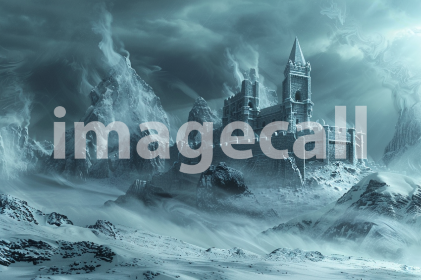 Cspreeti A haunted fort surrounded by towering snow capped mo 6f6fe0f0 030c 4637 bef6 98f095e9f488 3