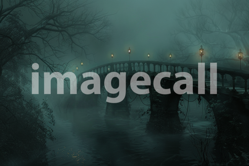 Cspreeti A haunted bridge shrouded in a perpetual fog where g 7efc07fd 9330 4117 828f 449a4dcd2413 2