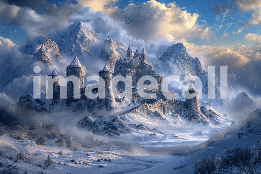 Cspreeti A haunted fort surrounded by towering snow capped mo 6f6fe0f0 030c 4637 bef6 98f095e9f488 0