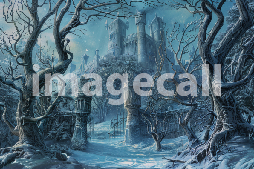 Cspreeti A haunted fort surrounded by a forest of skeletal tr 85792604 c1cb 4fdb a452 e22934ec5f5e 1