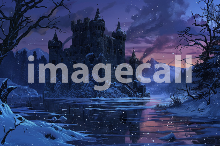 Cspreeti A haunted fort surrounded by a frozen lake that neve 8c40d6b5 113f 4872 9bff abd966185351 0