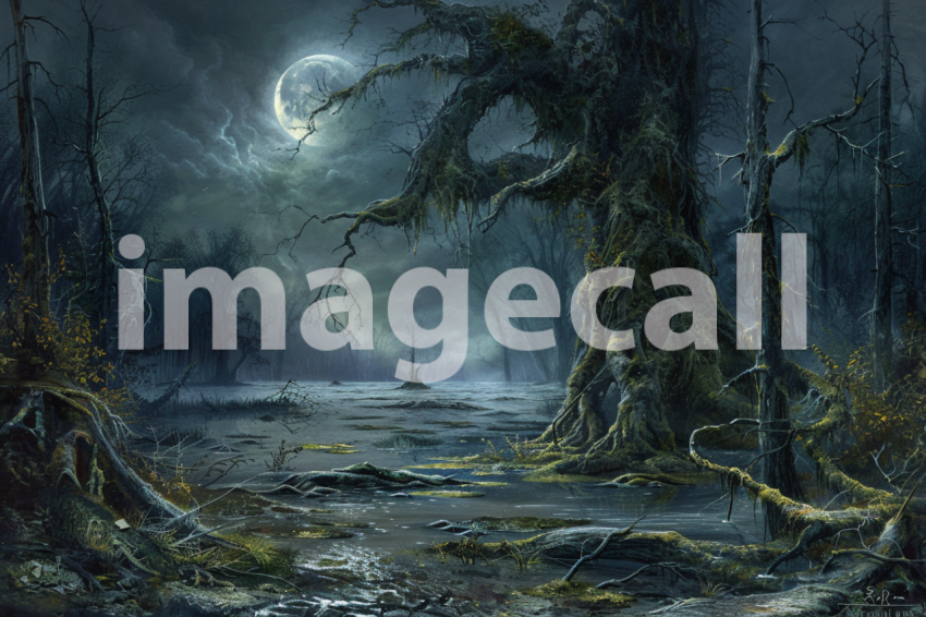 Cspreeti A haunted swamp engulfed in an eternal twilight wher e22129d2 fd26 48ac a3b6 d4a93d7b224f 3