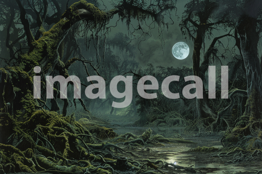 Cspreeti A haunted swamp engulfed in an eternal twilight wher e22129d2 fd26 48ac a3b6 d4a93d7b224f 1