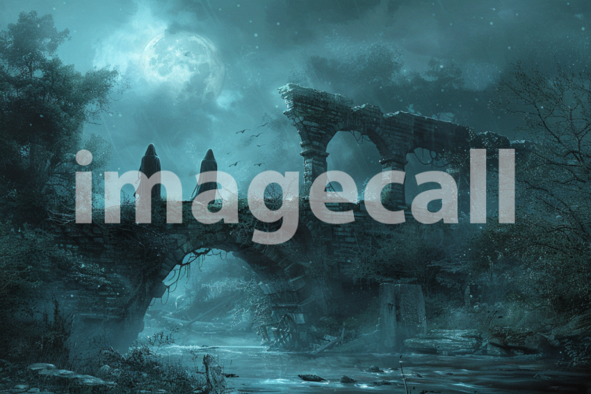 Cspreeti Ghostly figures walk the haunted bridge at midnight  351c8463 fed8 4736 8d6e 1e6e0323afe1 0