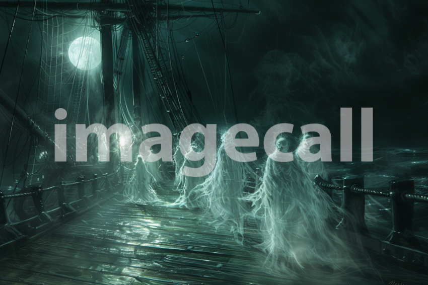 Cspreeti Ghostly figures walk the haunted ships deck at midni ef3764bd 2832 41ae 8f41 403f16579b65 1