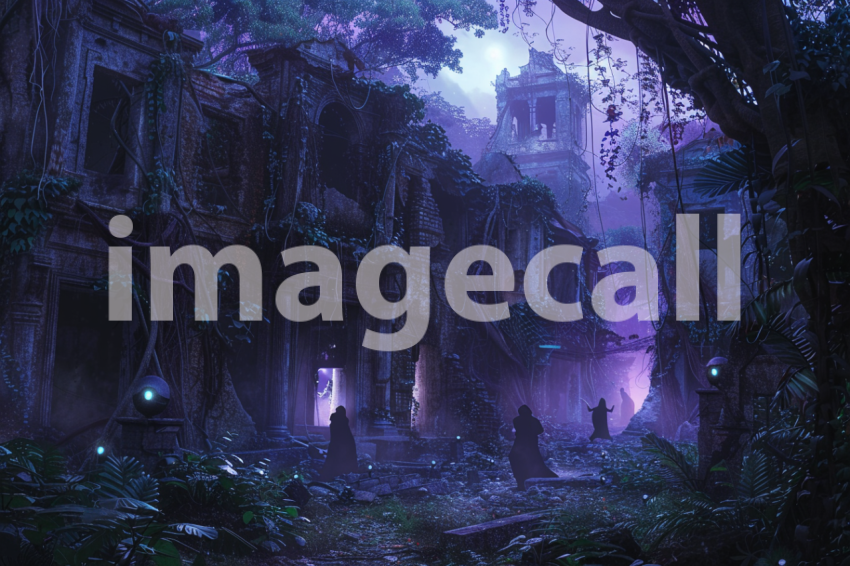 Cspreeti Ghostly lights dance in the haunted jungles abandone d040ba54 244a 406f bb6d b1273bc9f2d6 1