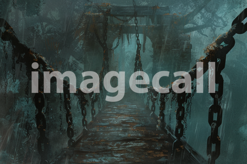 Cspreeti The haunted bridges rusted chains hang like ghostly  3a687526 3df3 4a9d a4f2 5303bd6fdbac 1