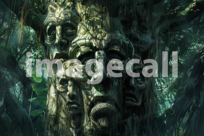 Cspreeti The haunted jungles ancient totem pole is adorned wi ce7d8125 4d0e 41bf b629 3355d24f6427 3