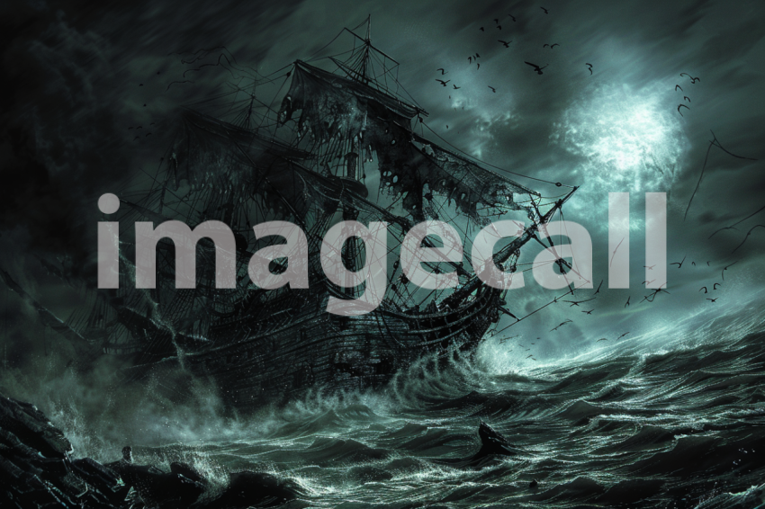 Cspreeti The haunted ships broken mast is adorned with spectr 38c33717 daa6 49a8 87c2 ec1cb5d8305c 0