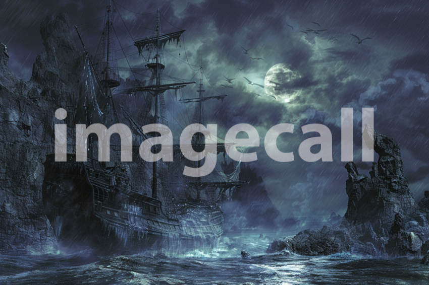 Cspreeti The haunted ships broken mast is adorned with spectr 38c33717 daa6 49a8 87c2 ec1cb5d8305c 2