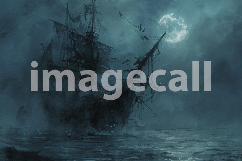 Cspreeti The haunted ships broken mast is adorned with spectr 38c33717 daa6 49a8 87c2 ec1cb5d8305c 3