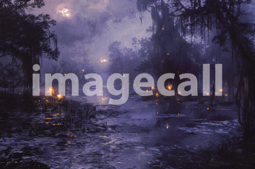 Cspreeti The haunted swamp is shrouded in a thick spectral mi 0c429b8a 2103 40f2 9a42 0591e2f29f66 2