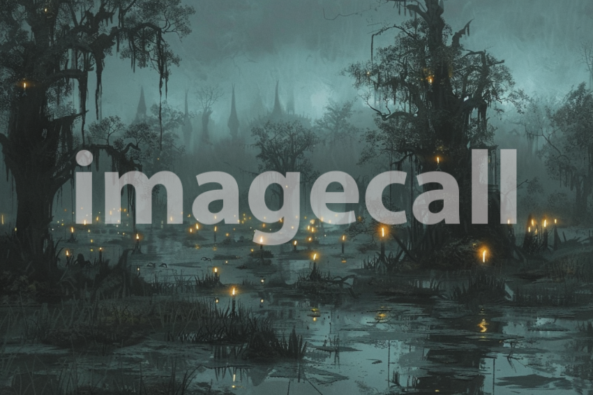 Cspreeti The haunted swamp is shrouded in a thick spectral mi 0c429b8a 2103 40f2 9a42 0591e2f29f66 3