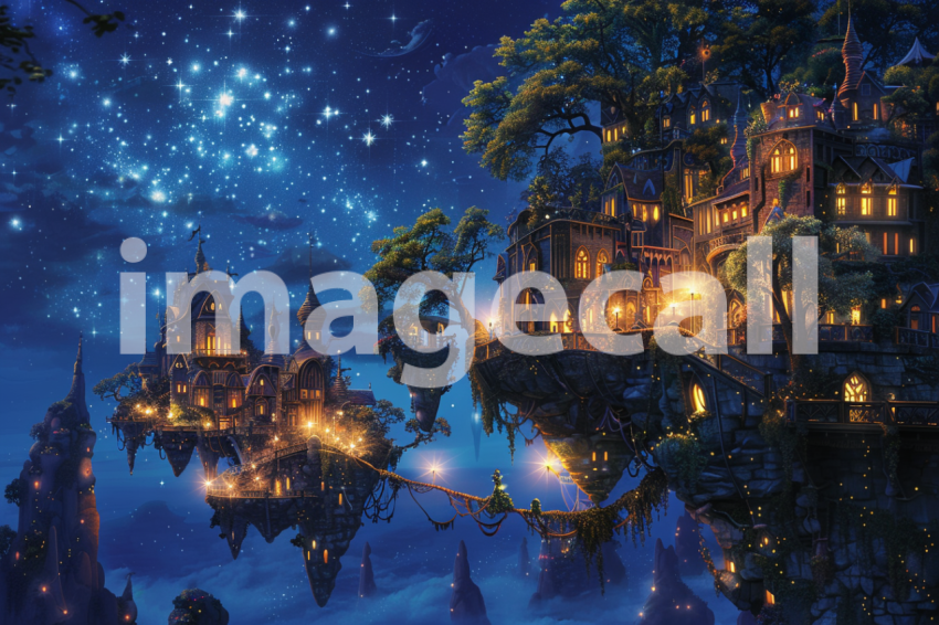 Cspreeti A village enveloped in an enchanted twilight as the  5d8989ed 47d6 401b 9b5b 9f46346499bf 1