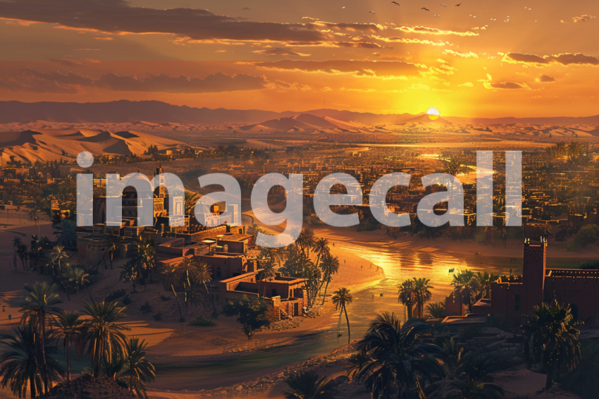 Cspreeti A village enveloped in an enchanted twilight as the  fa112d7d 2ee9 4a93 baa0 f198b2937c4f 3