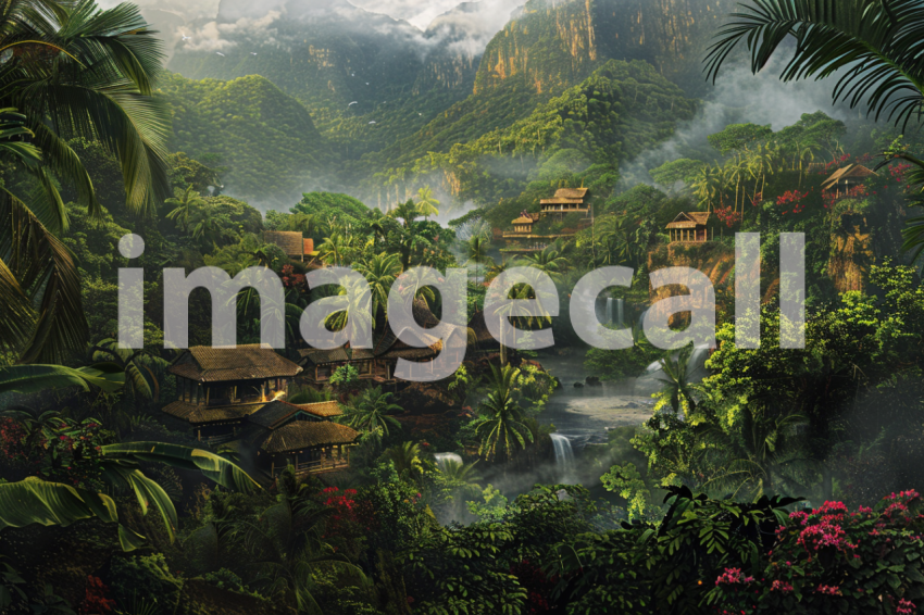 Cspreeti A village enveloped in the damp embrace of the jungl 0295e57b c0c3 4fdb 902c 859c09210956 2