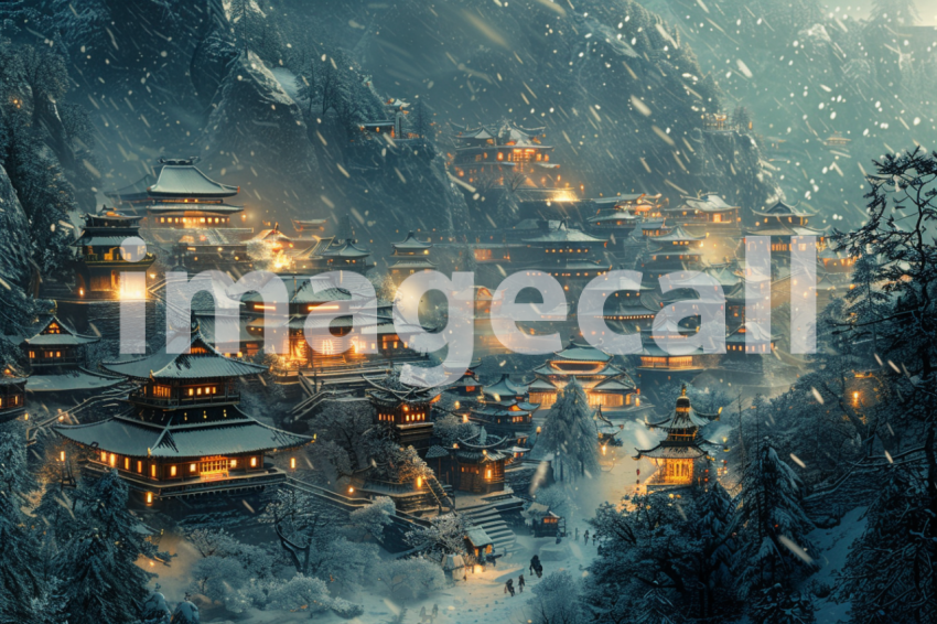 Cspreeti A village enveloped in the icy embrace of winter whe be71d5df fb83 4aff a71d b6dabd484679 3