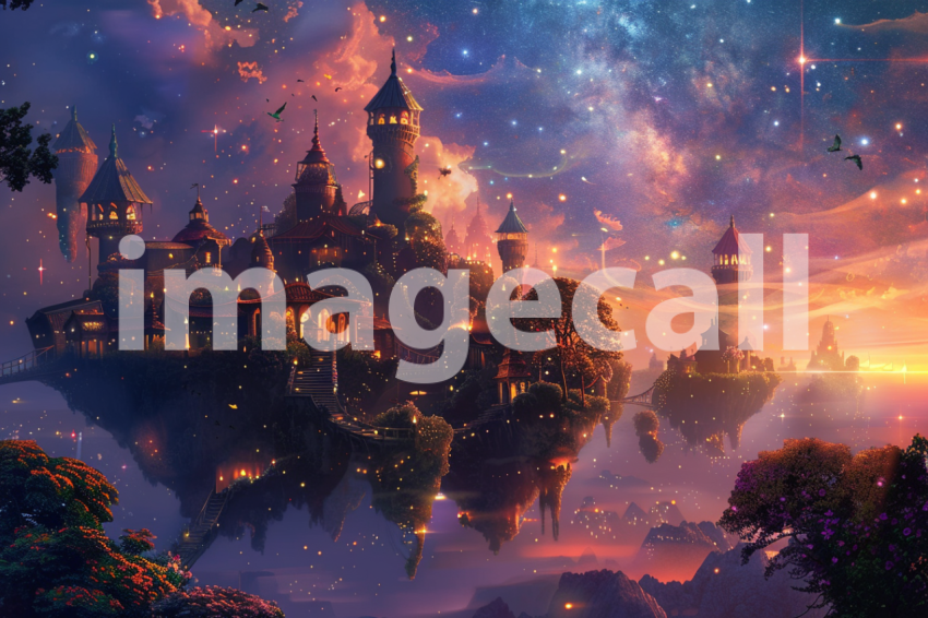 Cspreeti A village enveloped in the soft glow of starlight wh 11cd5c4d af35 4fcf 81c3 7032cb711191 3