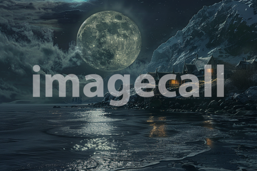 Cspreeti A village enveloped in the soft light of the full mo 29a20f75 72f0 43e2 b376 8aed9ac8a9e2 0