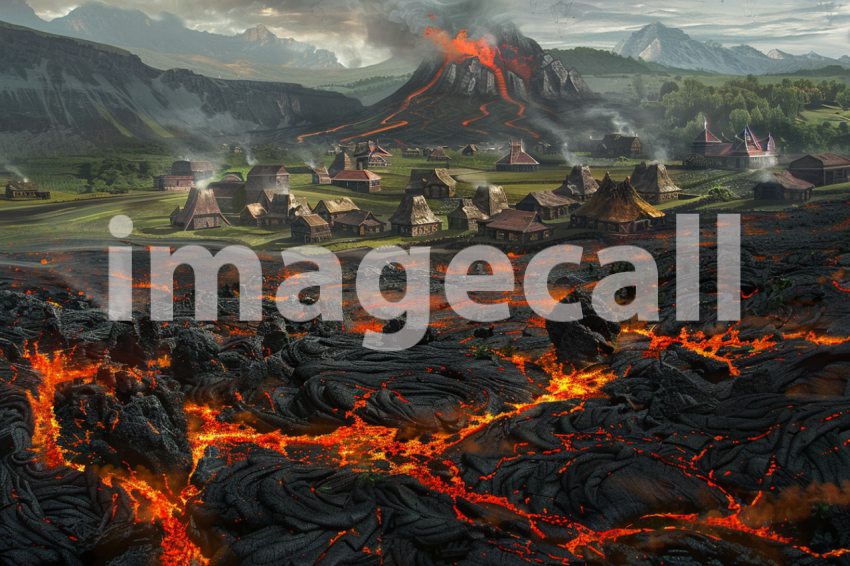 Cspreeti A village surrounded by fields of blackened lava roc 0a84ddda f2ae 4526 ade2 07ae3af85e3f 0