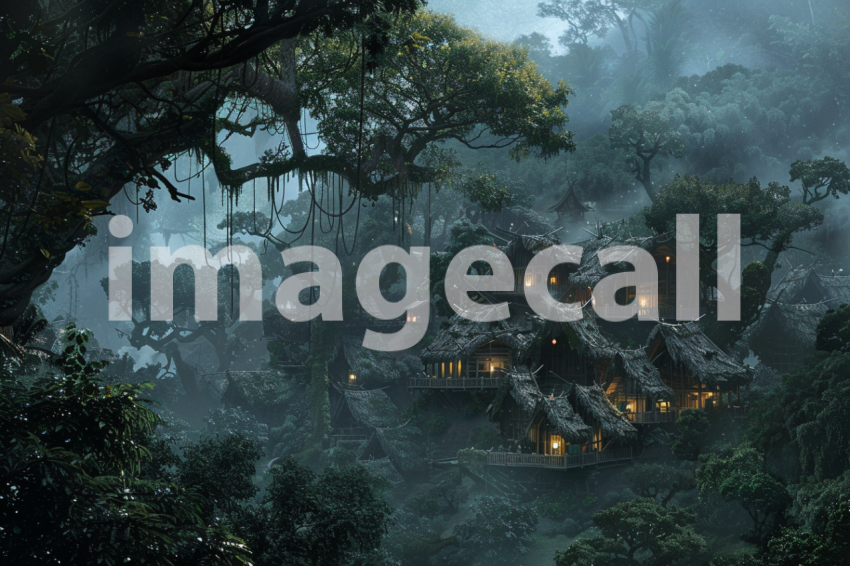 Cspreeti A village surrounded by towering trees and thick und ba50cfa4 0909 4cbd b17c 244577cd1a64 0