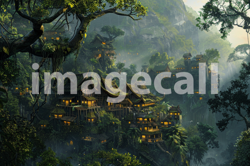 Cspreeti A village surrounded by towering trees and thick und ba50cfa4 0909 4cbd b17c 244577cd1a64 3