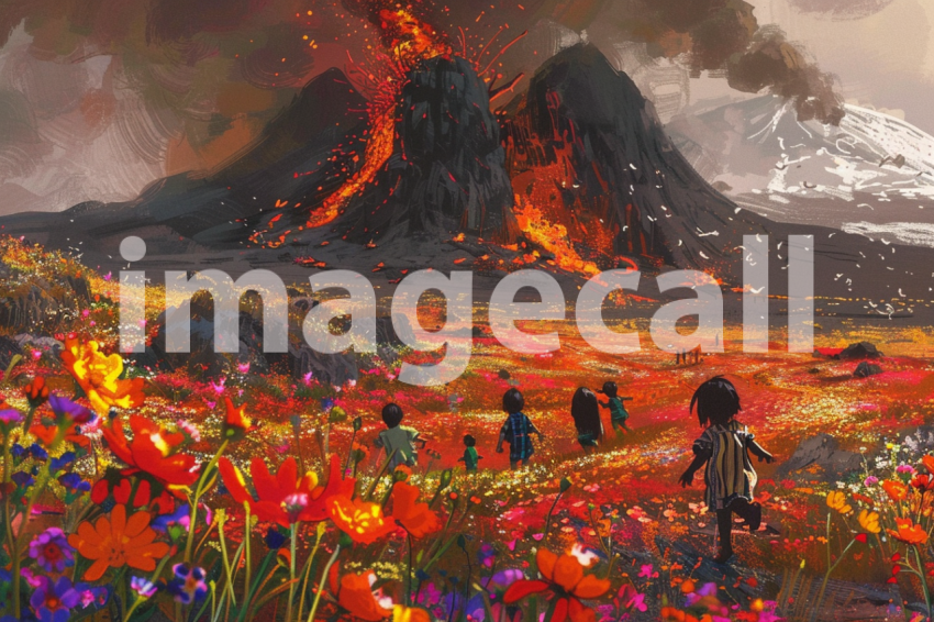 Cspreeti Children play amidst fields of vibrant flowers that  1257003a 494f 478d 904b 0d0bfebf4486 1