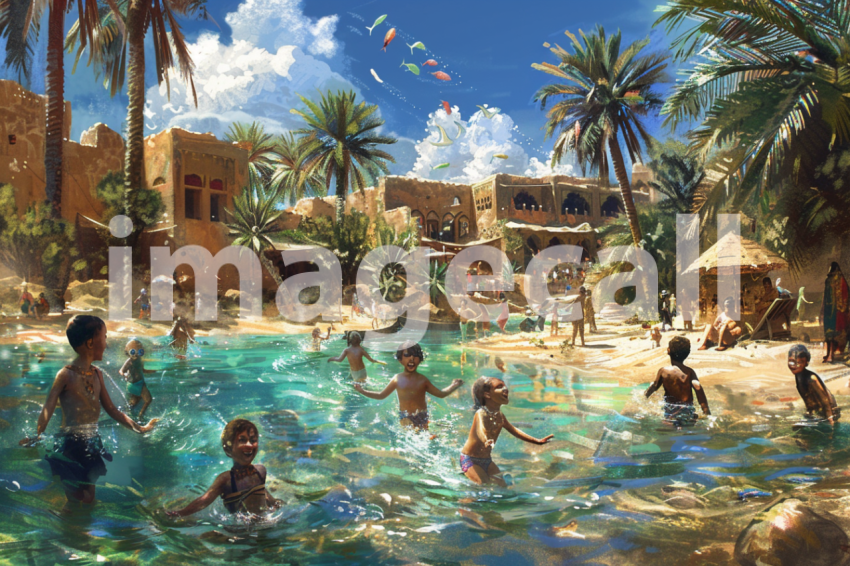 Cspreeti Children splash and play in the crystal clear waters 4b82c68e 9516 4ab7 88fe 5b9f8bdea4c6 2