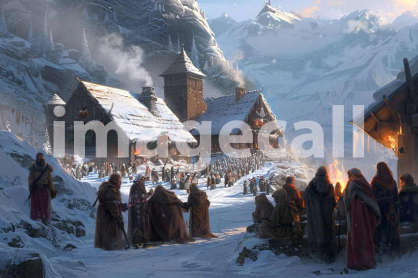 Cspreeti Elderly villagers gather at the village square their 2dd65446 ad39 4542 b1d3 fc016f69c7a8 0