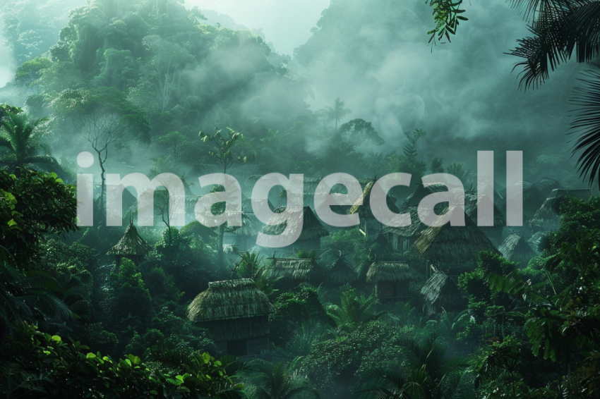 Cspreeti The village hidden amidst the dense jungle its thatc feec6dd5 6d41 4ae7 ae90 d43833bd0fef 2