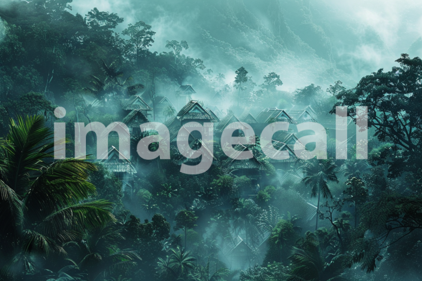 Cspreeti The village hidden amidst the dense jungle its thatc feec6dd5 6d41 4ae7 ae90 d43833bd0fef 0