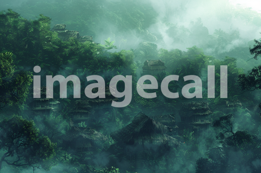 Cspreeti The village hidden amidst the dense jungle its thatc feec6dd5 6d41 4ae7 ae90 d43833bd0fef 1