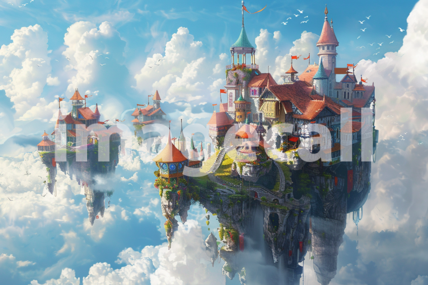 Cspreeti The village perched atop floating islands in the sky 104796e7 15ff 44a2 8a23 37ab7277866d 3