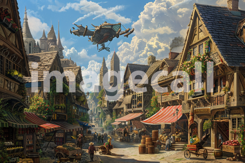 Cspreeti The villages bustling market is a hub of activity wi f2cf7756 84bc 4381 b677 eca96c12fde5 2