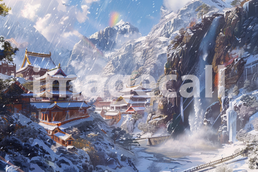 Cspreeti The villages frozen waterfall is a sight to behold i 3bd820b6 ccfc 4eae 93e2 01e716fc38d1 0
